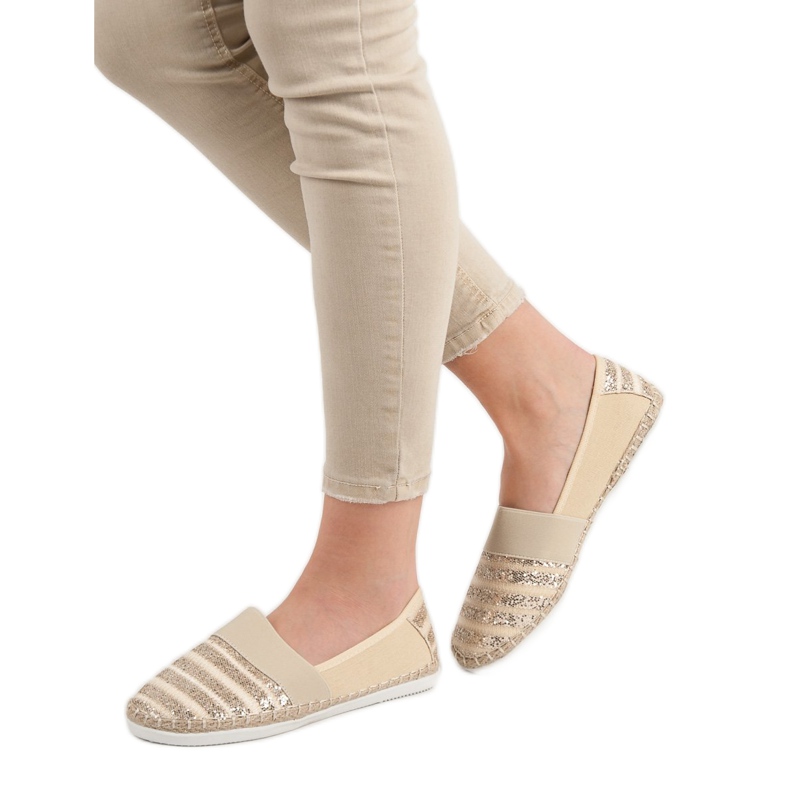 Kayla Espadrillas lucide giallo 1