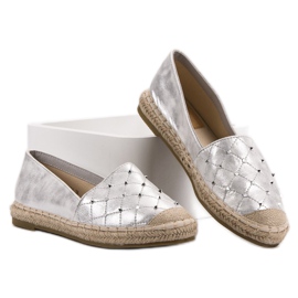 Lucky Shoes Espadrillas Con Jet grigio 1