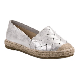 Lucky Shoes Espadrillas Con Jet grigio 2