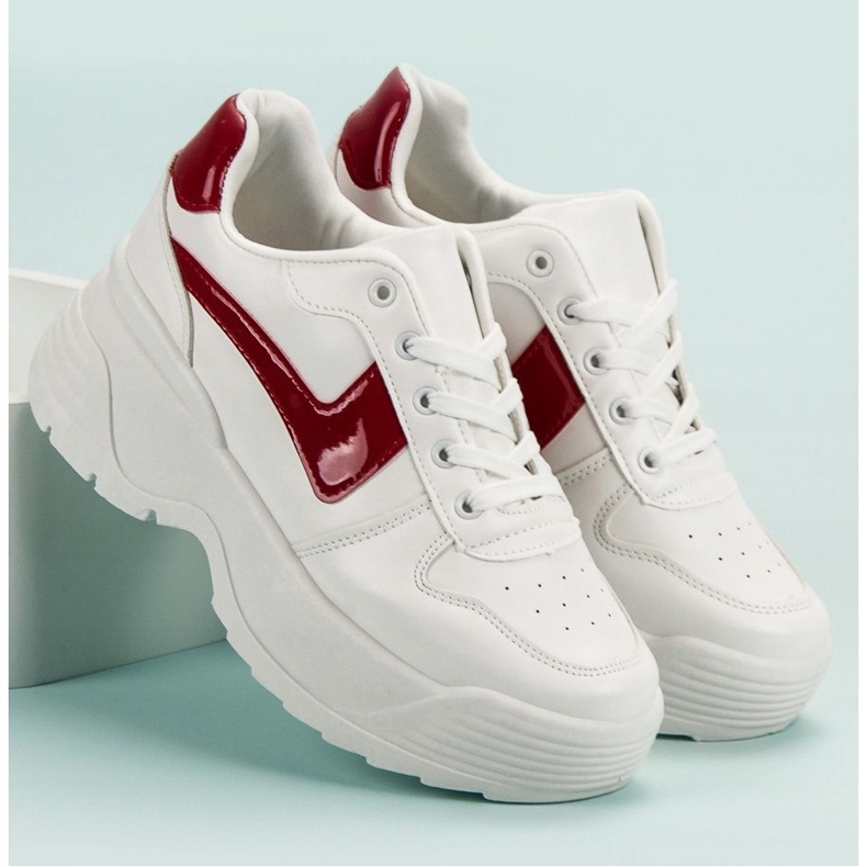 Kylie Scarpe Da Ginnastica Sulla Piattaforma bianco 2