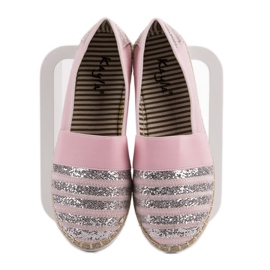 Kayla Espadrillas lucide rosa 1