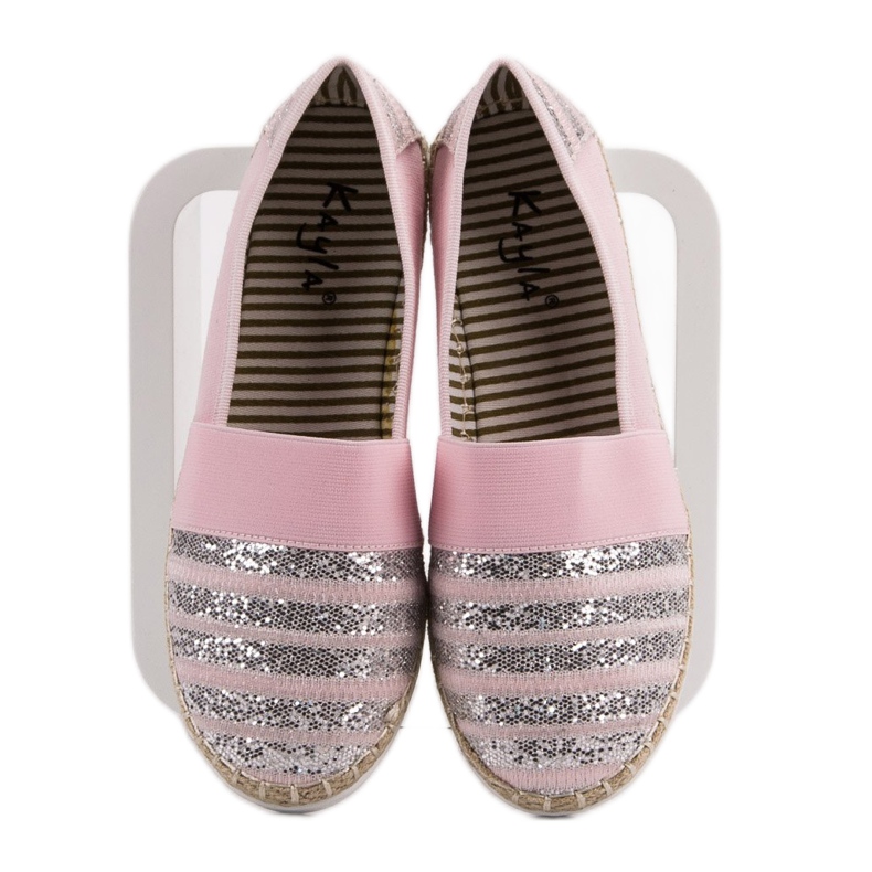 Kayla Espadrillas lucide rosa 1
