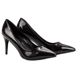 Small Swan Spille laccate nere nero 1