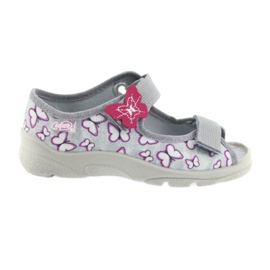 Scarpe per bambini Befado 969X135 viola grigio 1