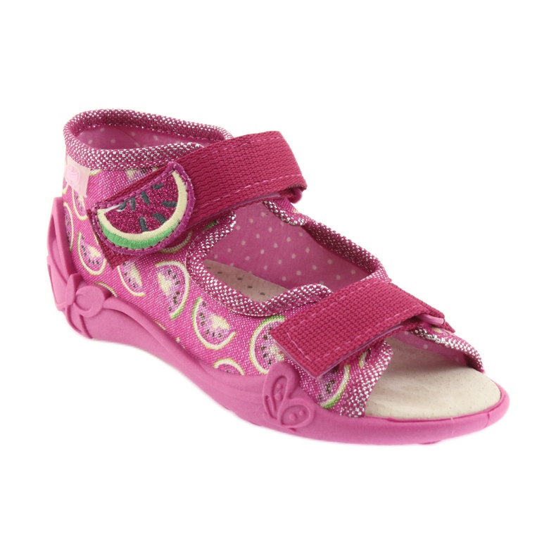 Scarpe bambino Befado giallo 342P004 rosa 2