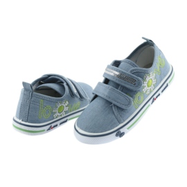 I blue jeans amano le sneakers Atletico, inserto in pelle 4
