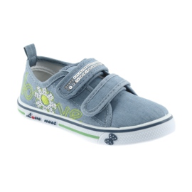 I blue jeans amano le sneakers Atletico, inserto in pelle 1