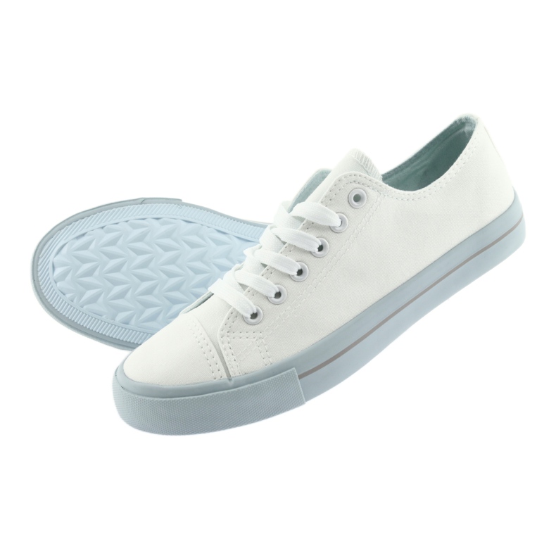 Sneakers bianche/blu Atletico 18916 bianca 4