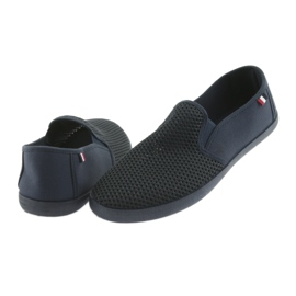 Sneakers slip-on ATLETICO blu navy 4