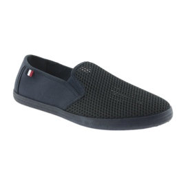 Sneakers slip-on ATLETICO blu navy 1