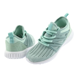 Bartek, soletta in pelle 55114 Mint scarpe sportive verde 4