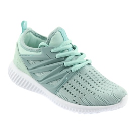 Bartek, soletta in pelle 55114 Mint scarpe sportive verde 1