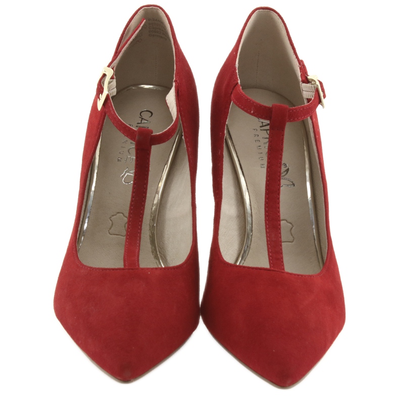 Décolleté da donna rosse Caprice 24400 rosso 3