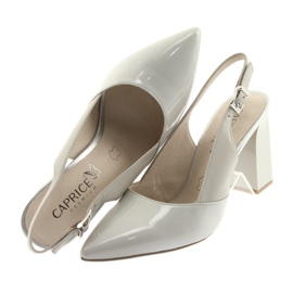 Sandali da donna grigi sul post Caprice 29604 grigio 6