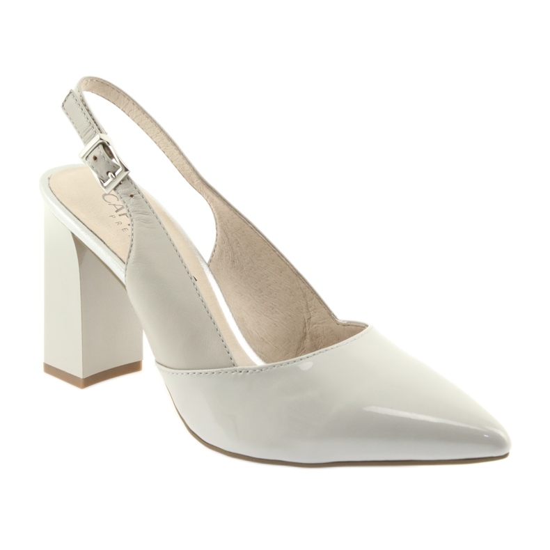 Sandali da donna grigi sul post Caprice 29604 grigio 1