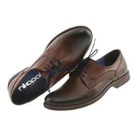 Scarpe da uomo marroni Nikopol 1712 marrone 5