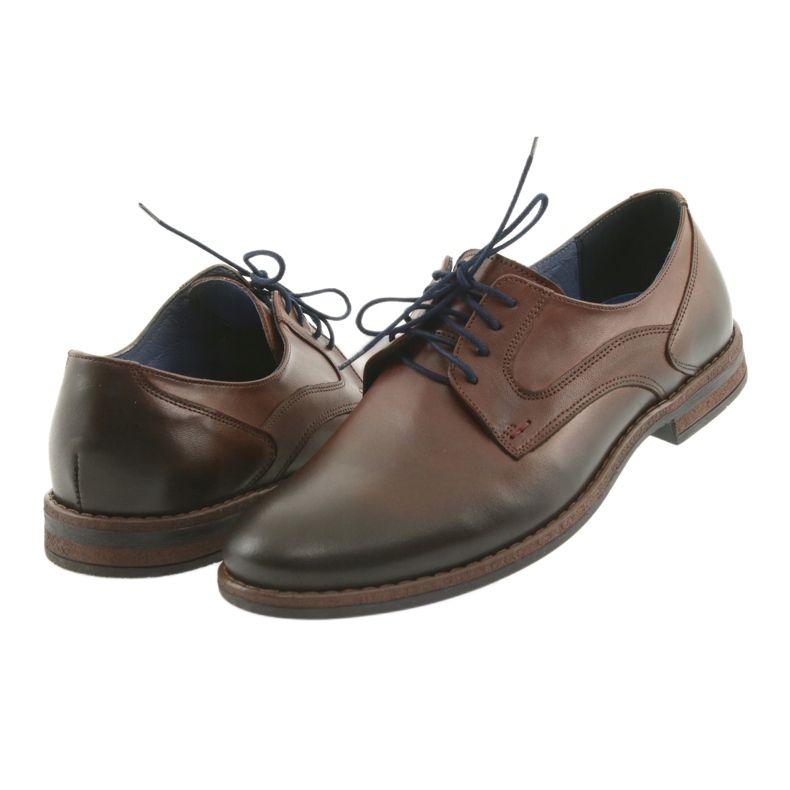Scarpe da uomo marroni Nikopol 1712 marrone 4