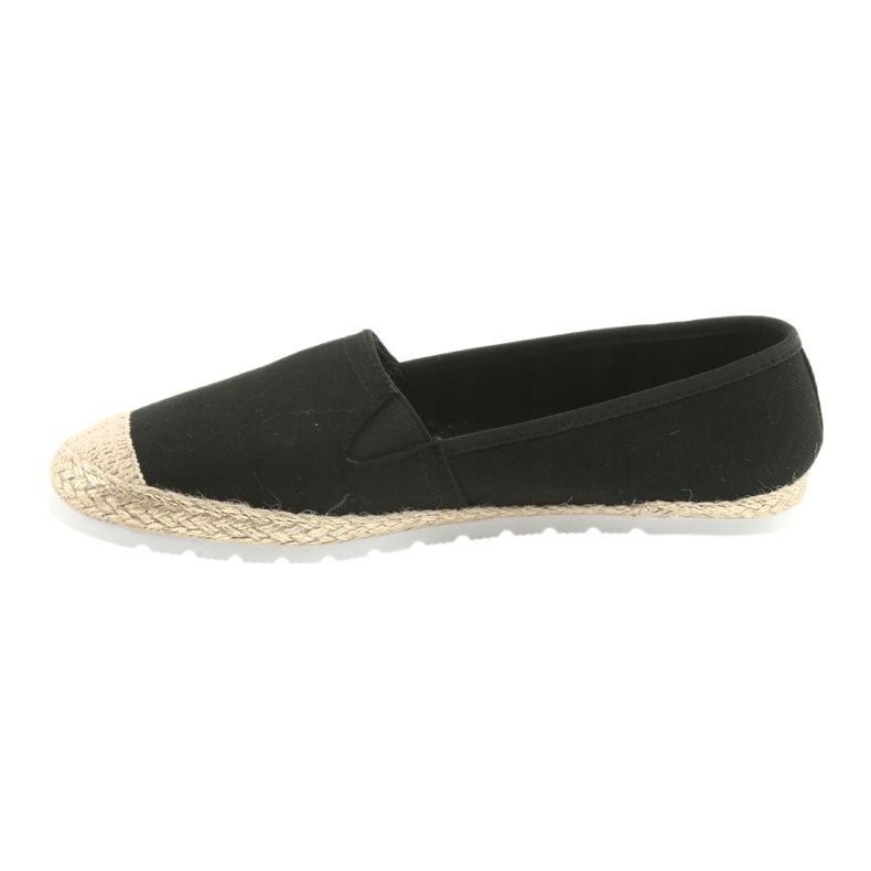 Big Star Espadrillas ballerine grandi stelle 274727 nero giallo 2