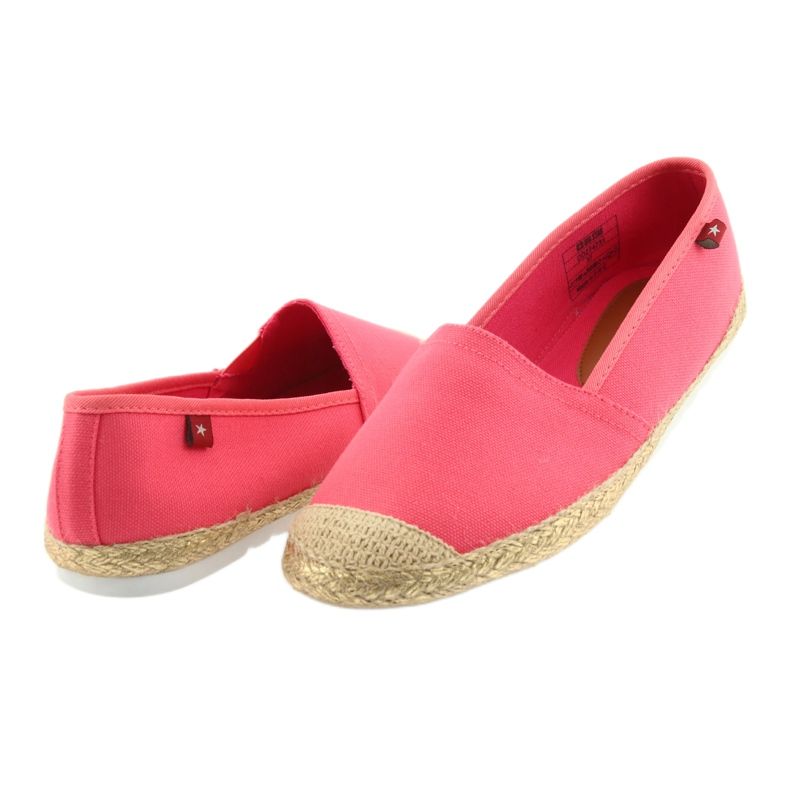 Big Star Espadrilles femminile 274731 Pink-Coral rosa 4