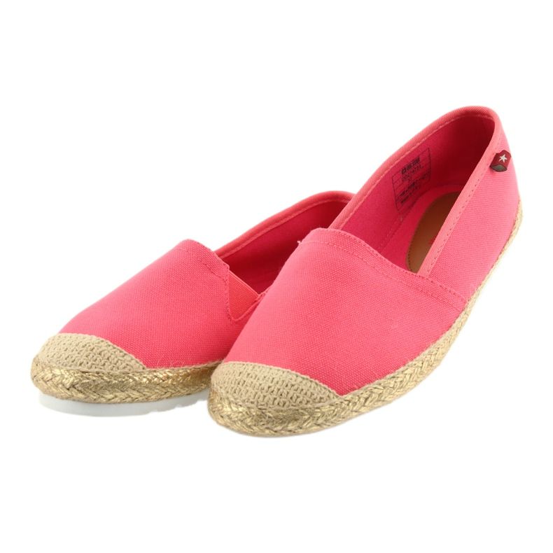Big Star Espadrilles femminile 274731 Pink-Coral rosa 3