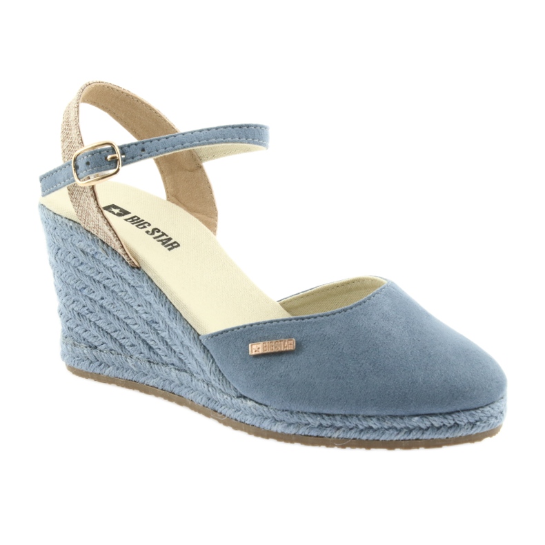Sandali espadrillas Big Star 274193 Blu 1