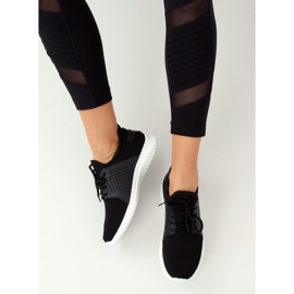Scarpe sportive nere 7758-Y Nero 1