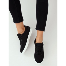 Sneakers nere da donna nere 7062-Y Black nero 1