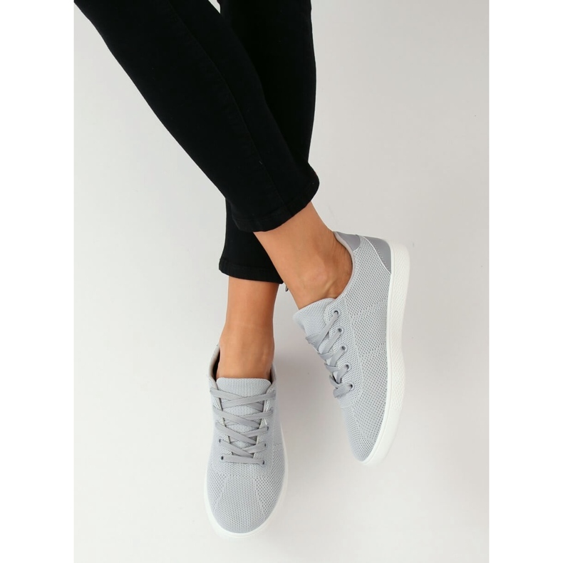 Sneakers da donna grigie 7062-Y Grey grigio 2