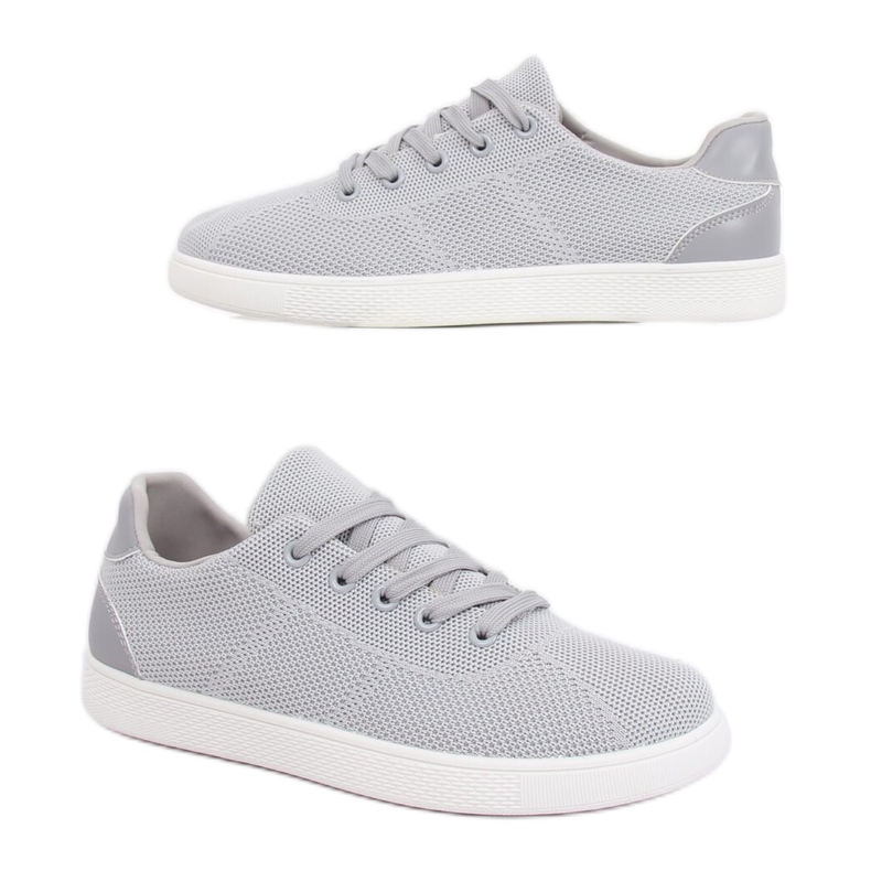 Sneakers da donna grigie 7062-Y Grey grigio 1