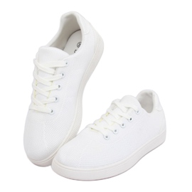 Sneakers da donna bianche 7062-Y White bianco 1