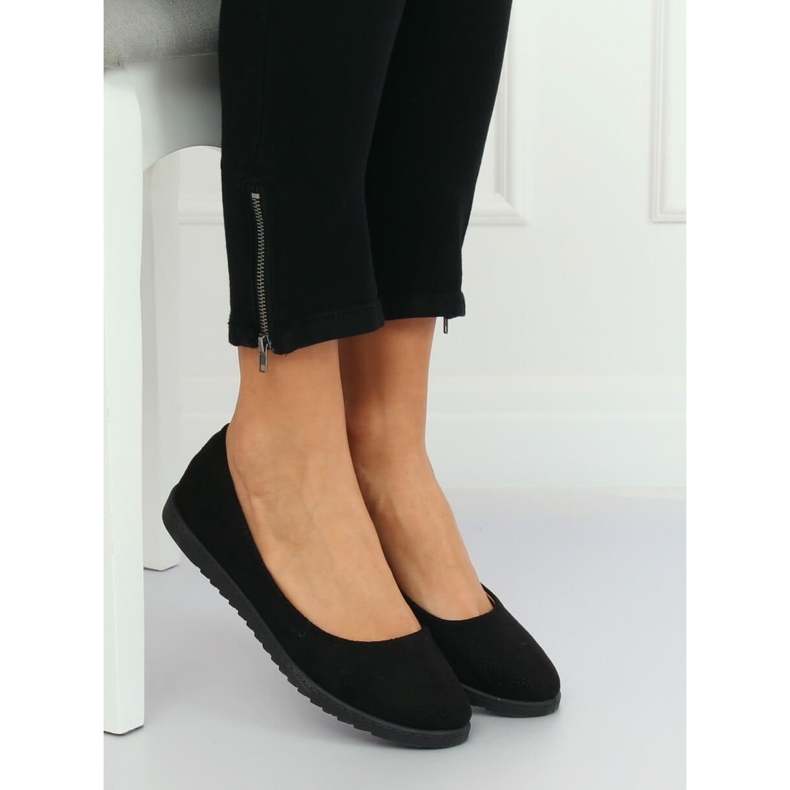 Ballerine da donna nere 7845-P Black nero 1