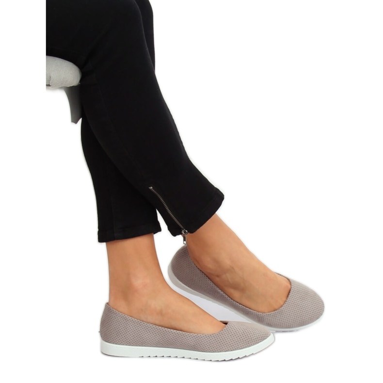 Ballerine da donna grigie 7845-P Grey grigio 2