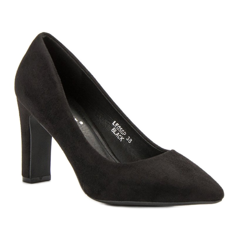 Seastar Décolleté classiche in pelle scamosciata nero 1