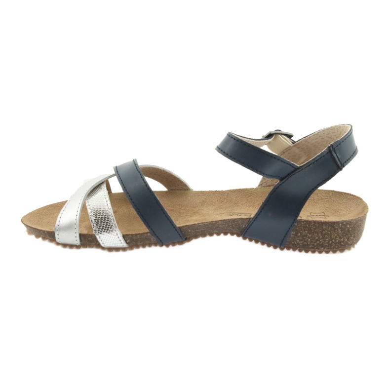 Sandali sportivi blu navy / argento Filippo 245 grigio 2