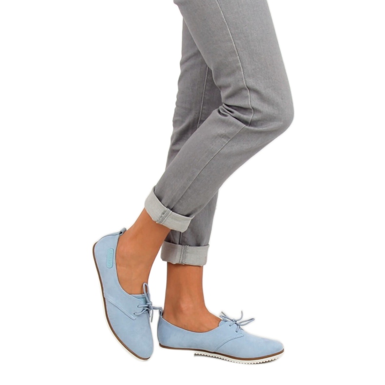 Blu Mocassini blu da donna 6907-BL Blu 2