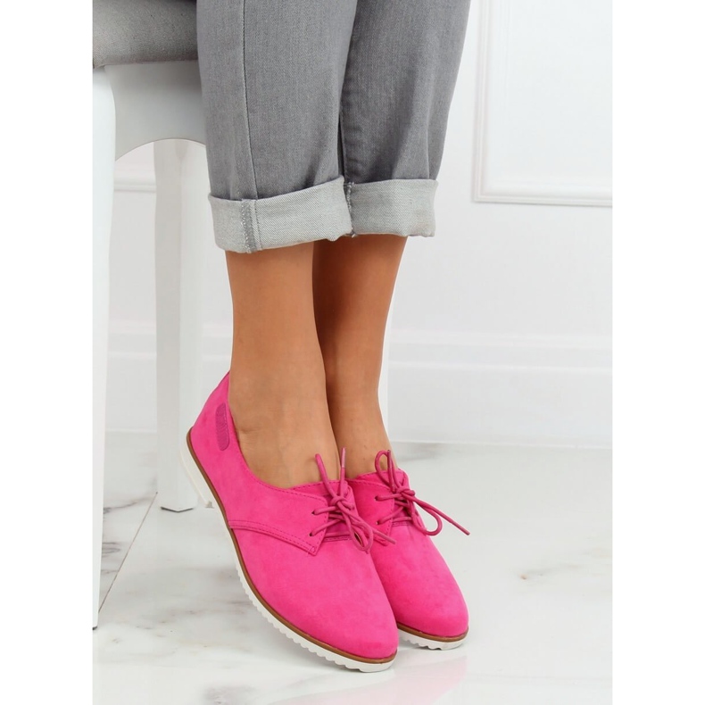 Mocassini donna fucsia 6907-BL Fushia rosa 1