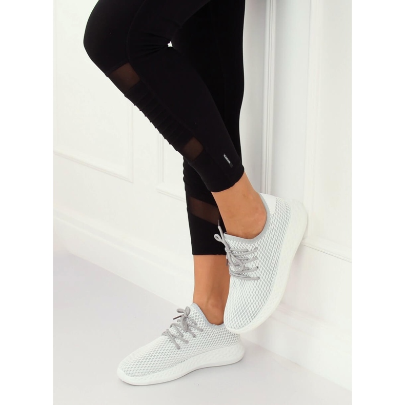 Grigio 7760-Y Scarpe sportive grigie 1
