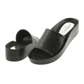 Ciabatte profilate nere Filippo 768 nero 4