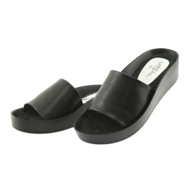 Ciabatte profilate nere Filippo 768 nero 3