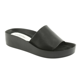 Ciabatte profilate nere Filippo 768 nero 1