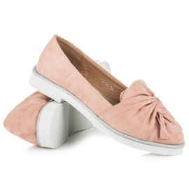 Vices Scarpe Scamosciate Con Decorazioni Glitter rosa 1