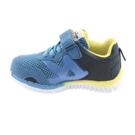 Scarpe sportive blu American Club ES35 giallo blu navy 6