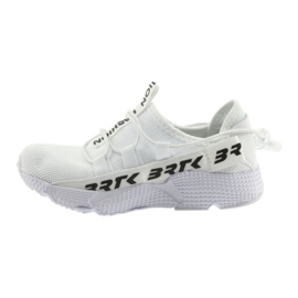 Scarpe sportive Bartek bianche 55109 sottopiede in pelle bianco 2