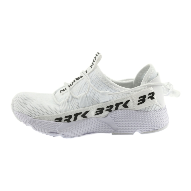 Scarpe sportive Bartek bianche 55109 sottopiede in pelle bianco 2