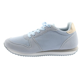Scarpe sportive blu American Club giallo 2