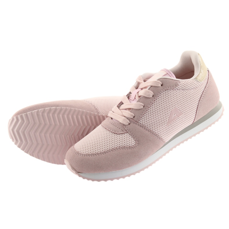 Scarpe sportive Lt.pink American Club FH10 giallo rosa 5