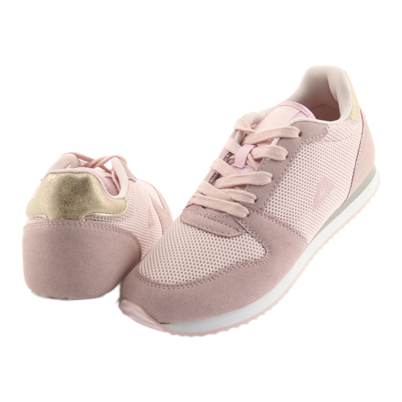 Scarpe sportive Lt.pink American Club FH10 giallo rosa 4
