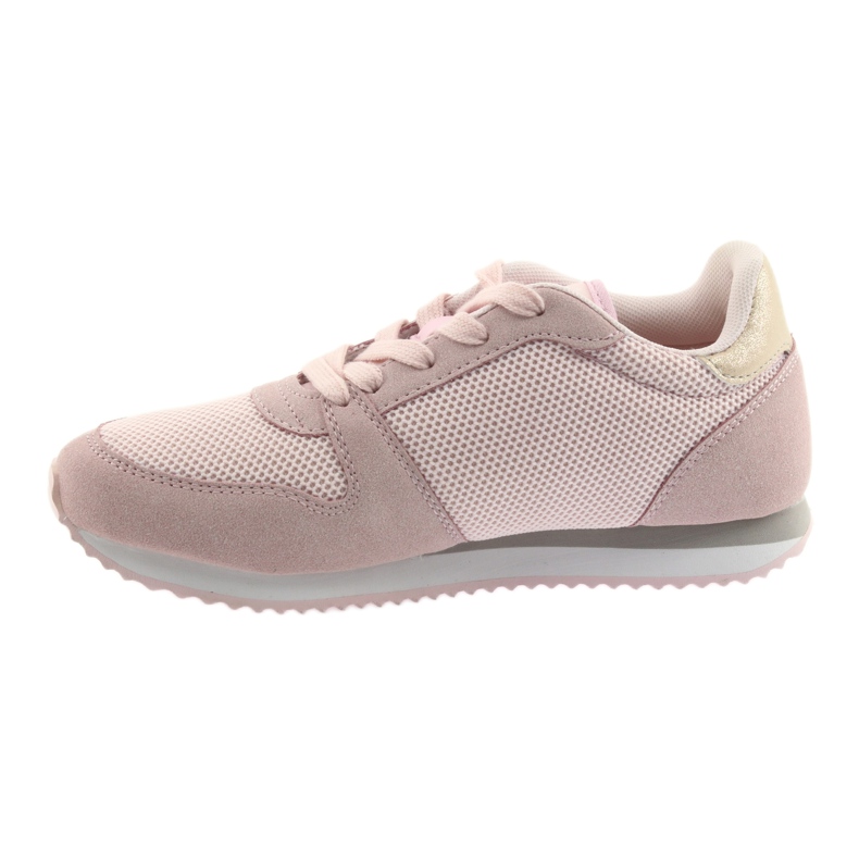 Scarpe sportive Lt.pink American Club FH10 giallo rosa 2