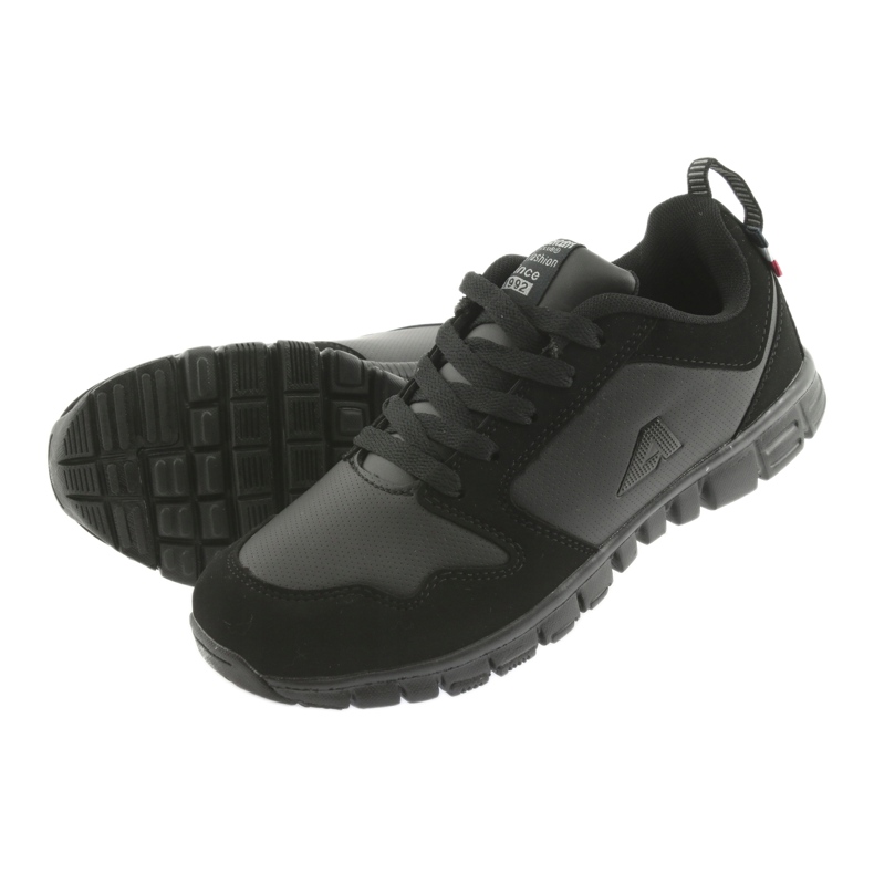 American Club Scarpe sportive femminili americane fh16 nero 5
