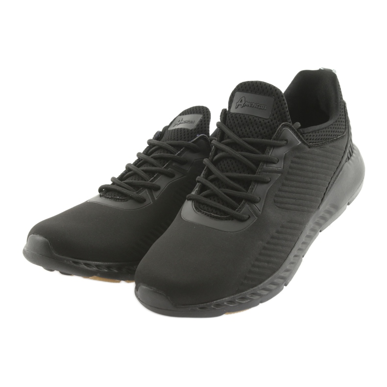 Sneakers sportive American Club FH08 nere nero 3